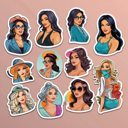 set of cosmetics icons,icon set,set of icons,social icons,party icons,icon collection,summer icons,crown icons,ice cream icons,kardashians,baby icons,instagram icons,stickers,fairy tale icons,kardashian,drink icons,mermaid vectors,leaf icons,social media icons,meninas,Unique,Design,Sticker