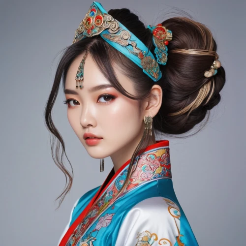 sanxia,chuseok,inner mongolian beauty,hanbok,jingqian,oriental princess,hanfu,oriental girl,mongolian girl,gisaeng,bingqian,qiong,goryeo,xiuqiong,yunxia,qianfei,jianyin,xiuqing,myongji,diaochan,Illustration,Abstract Fantasy,Abstract Fantasy 04