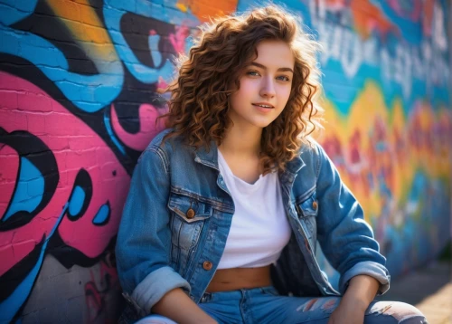 portrait background,jeans background,denim background,colorful background,farmiga,brick wall background,alycia,girl in overalls,girl sitting,city ​​portrait,tamimi,concrete background,sonnleitner,senior photos,jean jacket,portrait photographers,jehane,photo session in torn clothes,young woman,beautiful young woman,Art,Classical Oil Painting,Classical Oil Painting 14