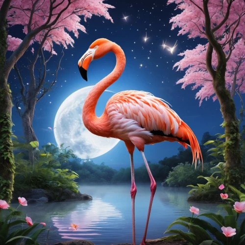 flamingo,pink flamingo,flamingos,greater flamingo,flamingo couple,two flamingo,flamingoes,pink flamingos,flamingo pattern,lawn flamingo,phoenicopterus,flamininus,flamingo with shadow,nature background,fantasy picture,fantasy animal,nature wallpaper,nature bird,tropical bird,phoenicopteridae