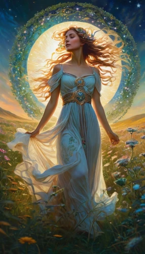 beltane,galadriel,fantasy picture,fantasy portrait,sundancer,karakas,persephone,lughnasadh,kahlan,ozma,baoshun,sorceror,ostara,fae,prospera,seregil,titania,aeterna,zodiac sign libra,mystical portrait of a girl,Conceptual Art,Fantasy,Fantasy 05