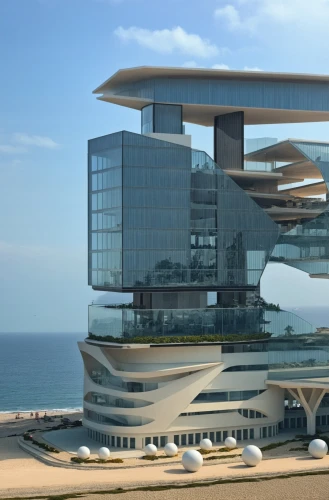 futuristic architecture,largest hotel in dubai,jumeirah beach hotel,futuristic art museum,penthouses,seasteading,cube stilt houses,aldar,malaparte,jumeirah,solar cell base,escala,oceanfront,luxury hotel,hotel barcelona city and coast,yacht exterior,dunes house,house of the sea,luxury property,modern architecture,Photography,General,Realistic