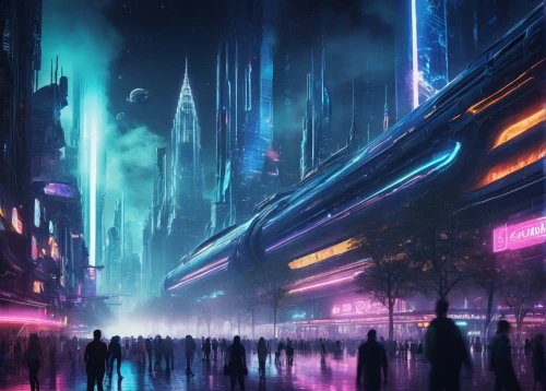 cybercity,cityscape,cyberpunk,shinjuku,futuristic landscape,metropolis,tokyo city,fantasy city,city at night,polara,bladerunner,cyberworld,cyberscene,dystopian,cybertown,atmosfera,futuristic,akiba,tokyo,cityzen,Conceptual Art,Sci-Fi,Sci-Fi 30