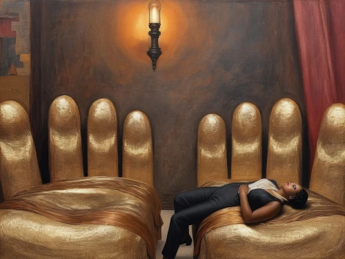 jasinski,botero,hand digital painting,reflexology,throne,the throne,buddha's hand,praying hands,odalisque,praying woman,reposado,supplicating,nailbiter,giant hands,recline,kontroller,goldfinger,lacquered,dali,meditator,Illustration,Realistic Fantasy,Realistic Fantasy 21