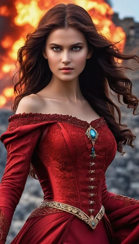 red tunic,seregil,celtic queen,elona,melisandre,kahlan,celtic woman,fantasy woman,arwen,belle,triss,krietor,valdostan,liliana,sorceror,kassandra,mihrimah,fiery,rosaria,mastani,Photography,General,Realistic