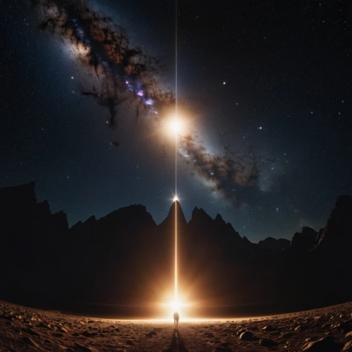 extrasolar,the pillar of light,reentry,space art,moon and star background,exoplanet,light cone,rocket launch,photo manipulation,photomanipulation,farpoint,ascent,searchlights,lightwave,descent,burning torch,astronomy,moonshot,exoplanets,trajectory of the star,Photography,General,Realistic