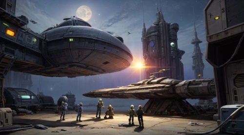 coruscant,sci fiction illustration,cardassia,sci fi,sci - fi,mcquarrie,sector,sulaco,dropship,coruscating,honorverse,futuristic landscape,theed,troshev,varsavsky,scifi,homeworlds,citadels,coldharbour,homeworld