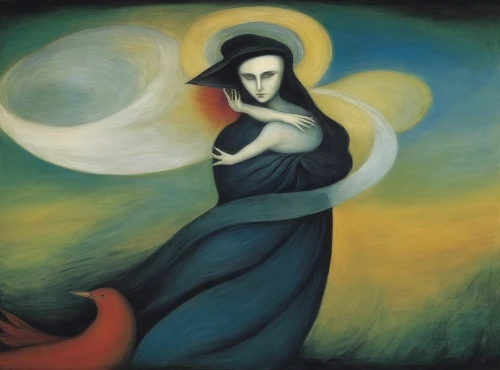 foundress,praying woman,dolorosa,visitation,prioress,transfiguration,annunciation,the angel with the veronica veil,pregnant woman icon,gethsemane,siggeir,tangere,the angel with the cross,samhain,magdalene,the annunciation,rufino,hecate,passionist,vieria,Illustration,Abstract Fantasy,Abstract Fantasy 16