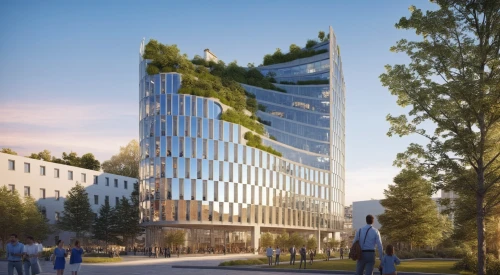 gronkjaer,arkitekter,europan,genzyme,tishman,skolkovo,glass facade,kista,mipim,bjarke,capitaland,newbuilding,towergroup,mvrdv,rigshospitalet,espoo,floridsdorf,citicorp,bouygues,genentech,Photography,General,Realistic