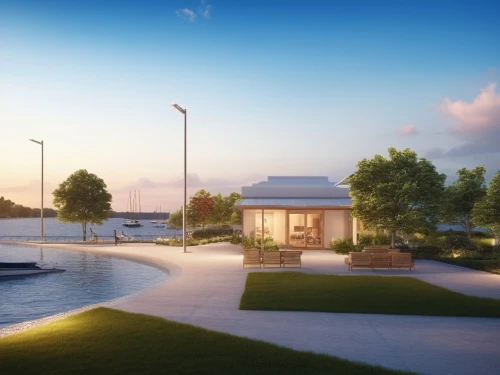 3d rendering,holiday villa,render,house by the water,residencial,landscape design sydney,pool house,3d render,luxury home,harborfront,baladiyat,renderings,3d rendered,landscape designers sydney,renders,carports,bayfront,waterview,luxury property,hovnanian,Photography,General,Realistic