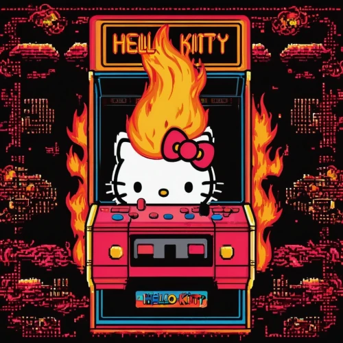 hello kitty,hellcat,hellfire,lucky cat,kittenish,hellacopters,cat kawaii,hetty,cat vector,hellcats,kawaii patches,sanrio,ognyan,kittay,hamtaro,hemi,retro frame,kittikachorn,retro background,kitti,Unique,Pixel,Pixel 04
