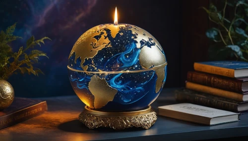 christmas globe,terrestrial globe,earth in focus,globes,globe,crystal ball-photography,globecast,snow globes,snowglobes,glass sphere,waterglobe,blue lamp,the globe,retro kerosene lamp,worldly,little world,tiny world,miracle lamp,constellation pyxis,snow globe,Conceptual Art,Fantasy,Fantasy 05