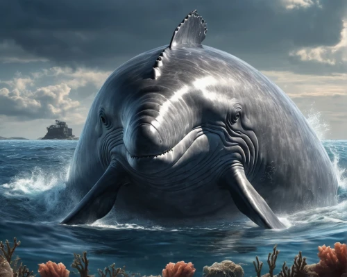 blue whale,pot whale,baleine,humpback whale,ballenas,whale,cetacean,walvis,marine reptile,giant dolphin,whalin,whaling,whales,tursiops,pliosaurus,macrocephalus,cetacea,dolphin background,marine mammal,whale fluke,Conceptual Art,Fantasy,Fantasy 33
