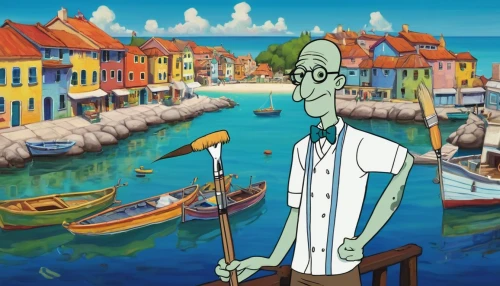 hillenburg,squidward,version john the fisherman,venetiaan,karpman,oysterman,bermudan,innsmouth,dimmesdale,meghdoot,krahulik,shribman,kontopirakis,transmarco,stamberg,rongjuan,luti,mekon,salamon,farnsworth,Conceptual Art,Daily,Daily 34