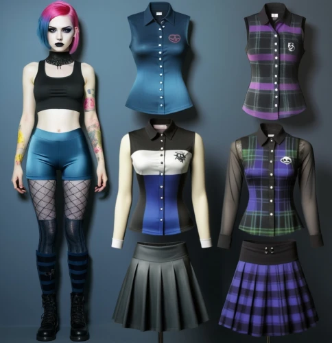 derivable,punk design,refashioned,corsets,gothic dress,gothic style,bodices,tartan colors,designer dolls,attires,goth like,women's clothing,harnesses,deathrock,fashion dolls,pinafore,dressup,goth,fashionable clothes,goth woman,Conceptual Art,Sci-Fi,Sci-Fi 11