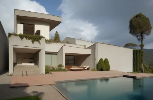 modern house,3d rendering,corbu,fresnaye,dunes house,modern architecture,mahdavi,neutra,pool house,minotti,renders,landscaped,render,dreamhouse,stucco wall,holiday villa,private house,cantilevered,roof landscape,travertine,Photography,General,Realistic