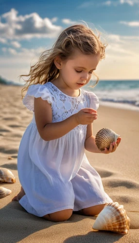 playing in the sand,girl praying,beach shell,beach background,little girl in wind,holding a coconut,girl on the dune,footprints in the sand,little girl in pink dress,sea shells,sand,seashells,relaxed young girl,sea shell,seashell,the beach pearl,beachcombing,little girl twirling,beautiful beach,childrearing,Photography,General,Realistic