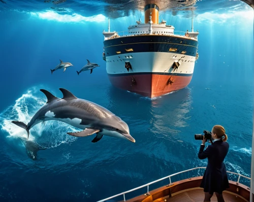 wyland,dolphin background,delphin,bottlenose dolphins,oceanographer,delphinus,oceanic dolphins,bottlenose dolphin,tursiops,mooring dolphin,pelagic,photomanipulation,bottlenose,sealift,giant dolphin,cetaceans,oceanographic,dolphins,megalops,longimanus,Photography,Artistic Photography,Artistic Photography 01