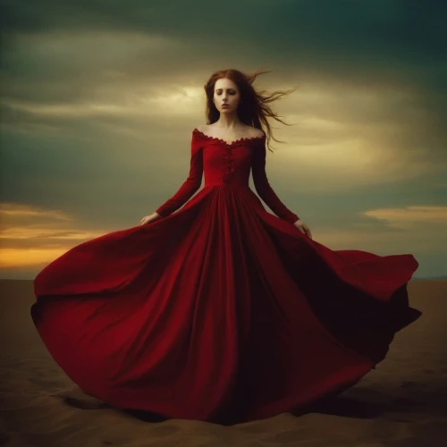 red gown,man in red dress,red cape,lady in red,girl on the dune,girl in a long dress,girl in red dress,red tunic,shades of red,melisandre,red coat,persephone,red sand,ariadne,mystical portrait of a girl,queen of hearts,enchantment,red riding hood,evening dress,red rose,Photography,Artistic Photography,Artistic Photography 14