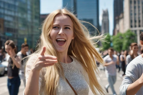 woman holding a smartphone,woman pointing,macarena,the girl's face,pointing woman,best digital ad agency,sprint woman,girl with speech bubble,ukrtelecom,flashmob,nervo,blonde woman,lady pointing,commercial,girl making selfie,thumbs up,rexona,pantene,videoclip,giantess,Photography,General,Realistic