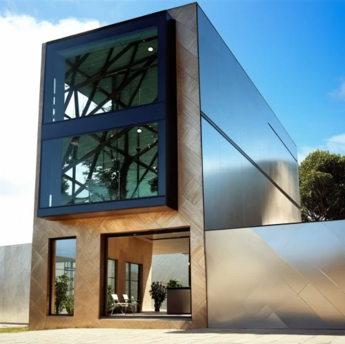 glass facade,cubic house,frame house,structural glass,siza,metal cladding,modern architecture,mirror house,antinori,cube house,glass facades,cantilevered,revit,glass building,corten steel,facade panels,quadriennale,metaldyne,dunes house,associati,Photography,General,Realistic