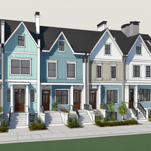 rowhouses,townhomes,row houses,townhouses,rowhouse,houses clipart,duplexes,row of houses,new housing development,townhome,townscapes,townhouse,bungalows,wooden houses,subdivision,brownstones,cohousing,apartment buildings,sketchup,serial houses,Conceptual Art,Daily,Daily 35