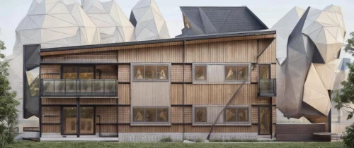 passivhaus,timber house,cubic house,arkitekter,wooden house,glickenhaus,wooden facade,cohousing,danish house,gehry,lohaus,frame house,landhaus,house hevelius,architektur,cube house,revit,sketchup,wooden construction,house shape,Architecture,General,Modern,Sustainable Innovation