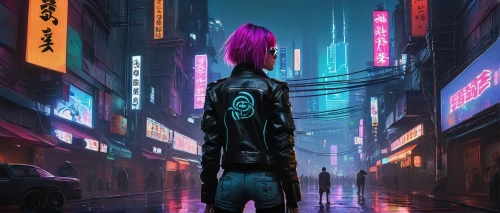 cyberpunk,cyberpunks,neuromancer,cyberworld,neon arrows,cyberia,synth,burzenin,cybercity,cybertown,streampunk,neon,jinx,punk,neo,shadowrun,digitalism,nima,neon lights,cyber,Conceptual Art,Oil color,Oil Color 12