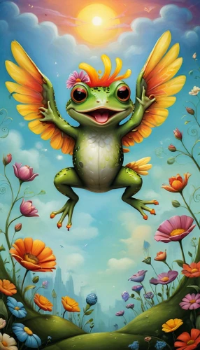 frog background,zoombinis,frog king,frosch,pond frog,woman frog,jazz frog garden ornament,amphibian,running frog,grenouille,bulba,frog gathering,shabdrung,spiralfrog,kawaii frogs,toadying,toadlet,water frog,kawaii frog,frog prince,Illustration,Abstract Fantasy,Abstract Fantasy 06