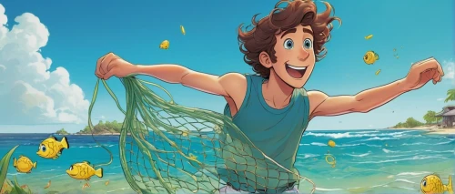 under sea,little mermaid,hayner,seamonkey,under the sea,sea man,underwater background,ammerman,disney character,mermaid background,lilo,ariel,dammerman,disneytoon,merman,version john the fisherman,disneyfied,neverland,water balloons,pharamond,Illustration,American Style,American Style 14