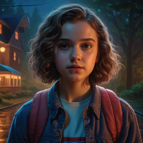 liesel,winona,clementine,ravenswood,matilda,sci fiction illustration,tlou,hermione,mystical portrait of a girl,anabelle,annabelle,orona,world digital painting,lydia,nora,clem,maia,waverly,girl with bread-and-butter,claudette,Illustration,Realistic Fantasy,Realistic Fantasy 27