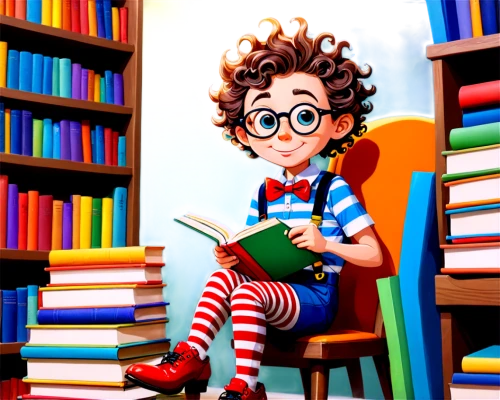 bookworm,bibliophile,girl studying,scholastic,librarian,little girl reading,books,striped socks,arale,bookish,reading,intelectual,read a book,bookman,booklist,biblioteka,libreria,bookstar,reading glasses,knee-high socks,Unique,Paper Cuts,Paper Cuts 08