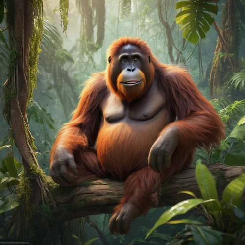 orangutan,orang utan,gigantopithecus,orang,orangutans,gorilla,prosimian,shabani,ape,palaeopropithecus,virunga,bornean,utan,primatologist,primate,primatology,australopithecines,australopithecus,pygmaeus,hominoid,Unique,Design,Character Design