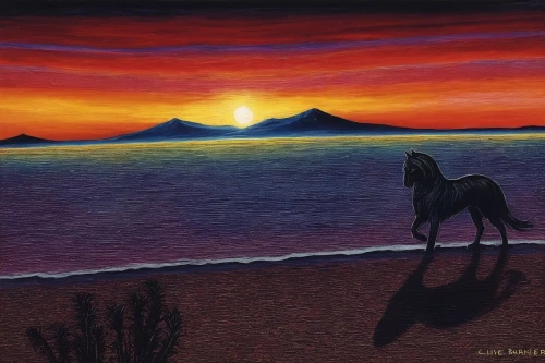 arabian horse,shadow camel,arabian horses,black horse,caballo,desert landscape,andalusian,painted horse,cheval,nighthorse,man and horses,arabians,desert desert landscape,libyan desert,equine,desert background,lighthorse,indigenous painting,mostovoy,deserto,Illustration,Realistic Fantasy,Realistic Fantasy 33