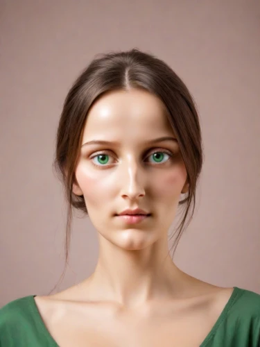 bjd,khnopff,doll's facial features,female doll,mannikin,women's eyes,cgi,female model,3d model,a wax dummy,natural cosmetic,woman's face,character animation,deformations,woman face,green eyes,articulated manikin,amblyopia,dollfus,sarikaya