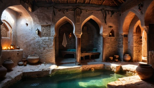 roman bath,hamam,bath room,bathhouse,mikvah,hammam,hala sultan tekke,spa,cistern,luxury bathroom,mikveh,bath,cloister,inside courtyard,crypt,baptistry,monastero,alcove,wishing well,baths,Photography,General,Fantasy