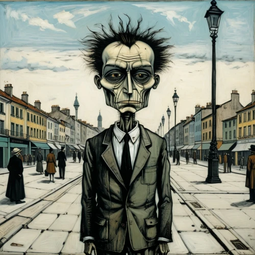 spiegelman,palahniuk,godot,pogues,innsmouth,delaughter,bloomsday,eraserhead,oldman,searles,burroughs,voormann,poindexter,boondock,dubliners,edmeades,surrealists,schizoid,carel,smithers,Art,Artistic Painting,Artistic Painting 01