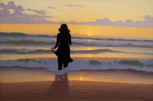 vettriano,dubbeldam,woman silhouette,oil painting,oil painting on canvas,man at the sea,girl on the dune,mermaid silhouette,el mar,dmitriev,sun and sea,seascape,nestruev,oil on canvas,lacombe,sheedy,art silhouette,christakis,girl walking away,heatherley,Art,Classical Oil Painting,Classical Oil Painting 14