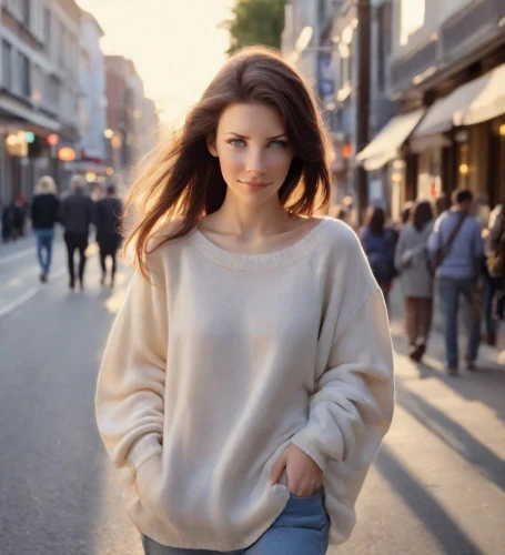 on the street,street shot,filippa,marloes,girl walking away,cashmere,shopgirl,parisienne,woman walking,sweater,sweatshirt,bompard,polina,young model istanbul,maglione,solveig,girl in t-shirt,petrova,paris shops,fashion street,Photography,Natural