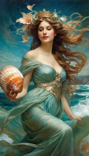 margairaz,amphitrite,margaery,persephone,the sea maid,galadriel,nereid,fantasy portrait,fantasy picture,sirena,ariadne,mabon,frigga,diwata,lughnasadh,virgo,baoshun,fantasy art,galatea,rusalka,Conceptual Art,Fantasy,Fantasy 05