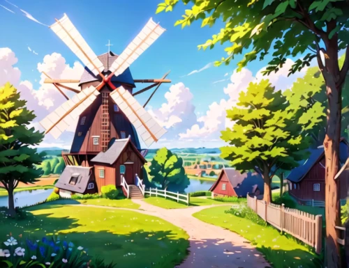 windmill,the windmills,butka,wind mill,windmills,dutch windmill,old windmill,historic windmill,windpump,springtime background,watermill,moulin,molen,summer day,sylvania,fairy chimney,countryside,moomin world,wind mills,highstein