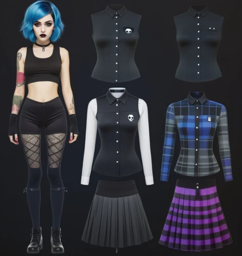 derivable,punk design,goth woman,goth like,goth festival,goth weekend,refashioned,gothic style,deathrock,goth,gothic dress,cyberpunks,karou,goths,morwen,punk,police uniforms,dressup,women's clothing,streampunk,Conceptual Art,Sci-Fi,Sci-Fi 11