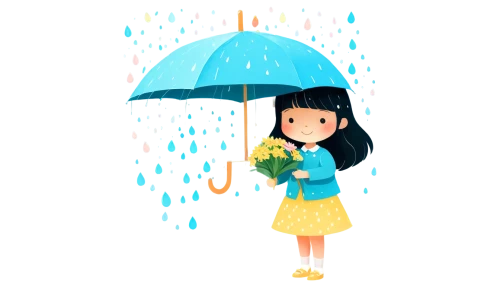 little girl with umbrella,light rain,summer umbrella,umbrella,rainy,raincoat,parasol,blue rain,raindrop,asian umbrella,bocchi,rainswept,in the rain,rain,umbrellas,rainy day,rainwear,fairy lanterns,walking in the rain,omori,Illustration,Japanese style,Japanese Style 12