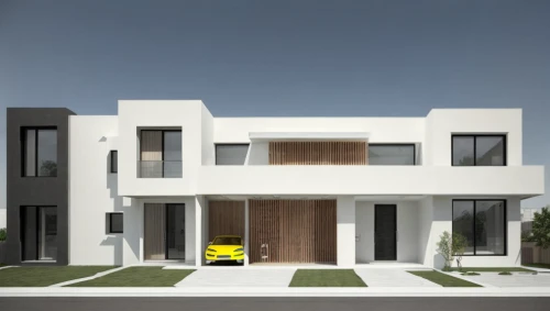 modern house,residential house,duplexes,3d rendering,modern architecture,homebuilding,fresnaye,house shape,passivhaus,cubic house,residencial,two story house,frame house,vivienda,stucco frame,immobilier,inmobiliaria,floorplan home,exterior decoration,eichler