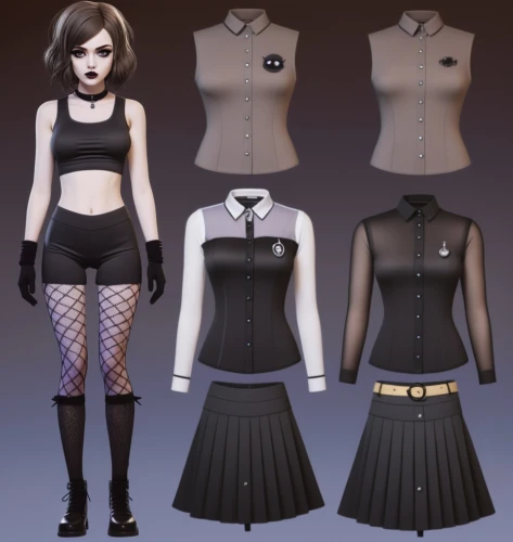 derivable,refashioned,gothic dress,gothic style,gradient mesh,bodices,dressup,women's clothing,goth woman,designer dolls,goth like,punk design,peplum,goth,corsetry,ladies clothes,fashion doll,black and white pieces,gothic,dress walk black,Conceptual Art,Sci-Fi,Sci-Fi 11