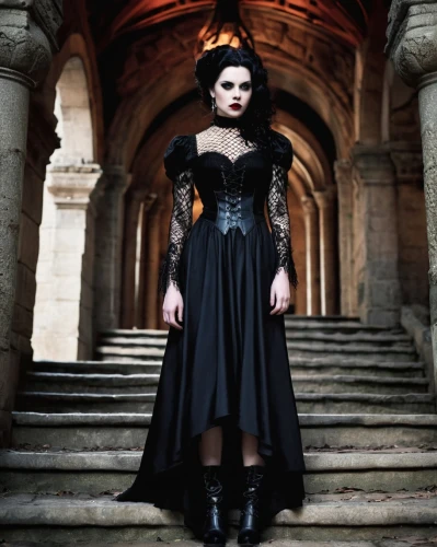 gothic dress,gothic woman,gothic style,gothic,dark gothic mood,gothic portrait,goth woman,sirenia,volturi,victoriana,goth whitby weekend,hecate,celtic queen,evanescence,gothicus,therion,goth like,malefic,dark angel,martyrium,Illustration,American Style,American Style 04