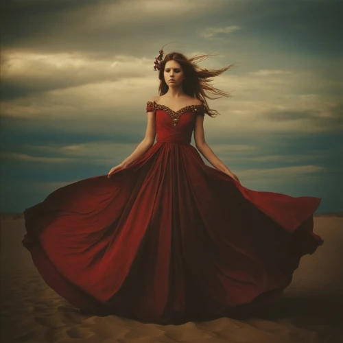 red gown,man in red dress,lady in red,red cape,girl on the dune,sand rose,girl in red dress,girl in a long dress,red tunic,red sand,queen of hearts,ariadne,persephone,shades of red,scarlet sail,sirenia,enchantment,red coat,evening dress,melisandre,Photography,Artistic Photography,Artistic Photography 14