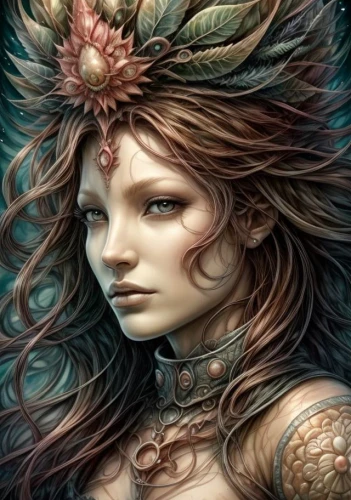 faery,fairie,viveros,faerie,dryad,diwata,dryads,fantasy portrait,seelie,fae,fantasy art,behenna,persephone,maenads,maenad,fairy queen,mervat,melusine,niobe,elven flower