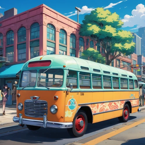 school bus,city bus,schoolbus,red bus,bus,trolley bus,autobus,revolutionibus,volkswagenbus,omnibuses,midibus,citybus,firstbus,schoolbuses,trolleybus,omnibus,tsumugi kotobuki k-on,microbuses,busses,school buses,Illustration,Japanese style,Japanese Style 03