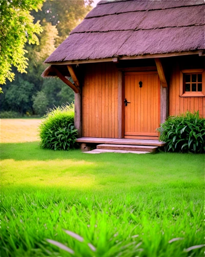 wooden hut,garden shed,outbuilding,farm hut,miniature house,danish house,thatched cottage,wooden house,grass roof,summer cottage,hayloft,little house,field barn,barnhouse,country cottage,thatched roof,small house,summerhouse,greenhut,wood doghouse,Illustration,Retro,Retro 04